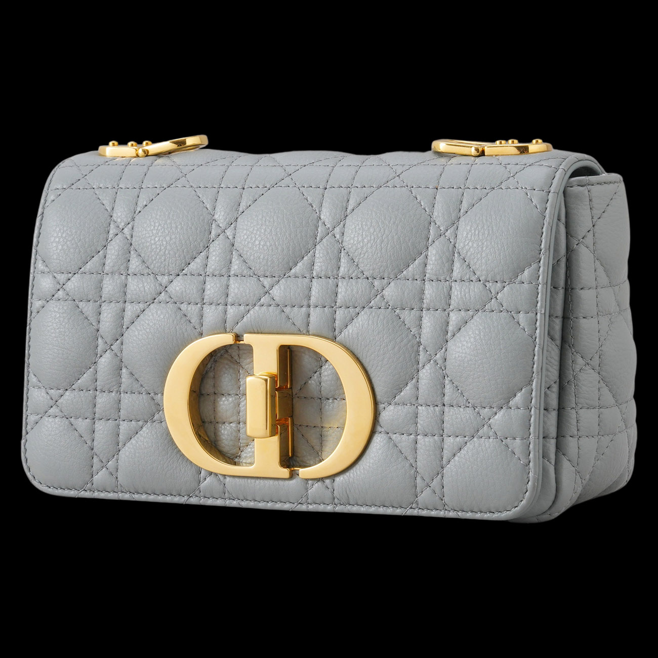 CHRISTIAN DIOR(USED)디올 카로 스몰 스톤 그레이